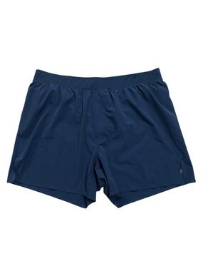 Ten Thousand The Distance Short 5" Lined Navy Blue Size XL Elastic Waist Running